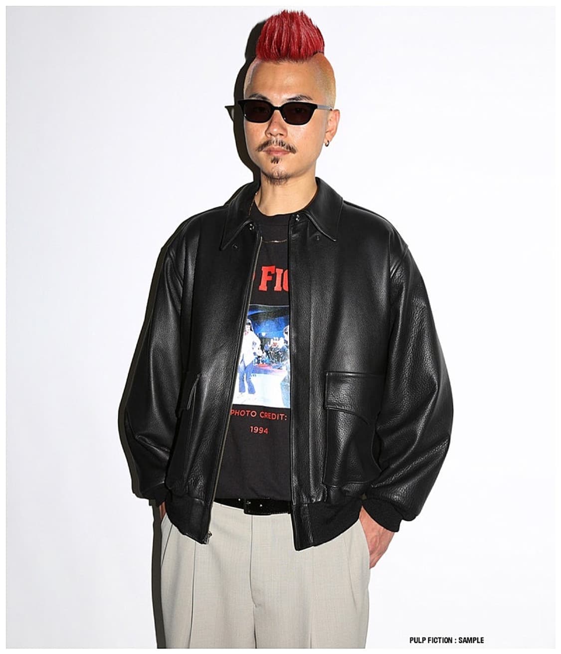 와코마리아 / 24FW A-2 가죽자켓 / M 상품이미지2