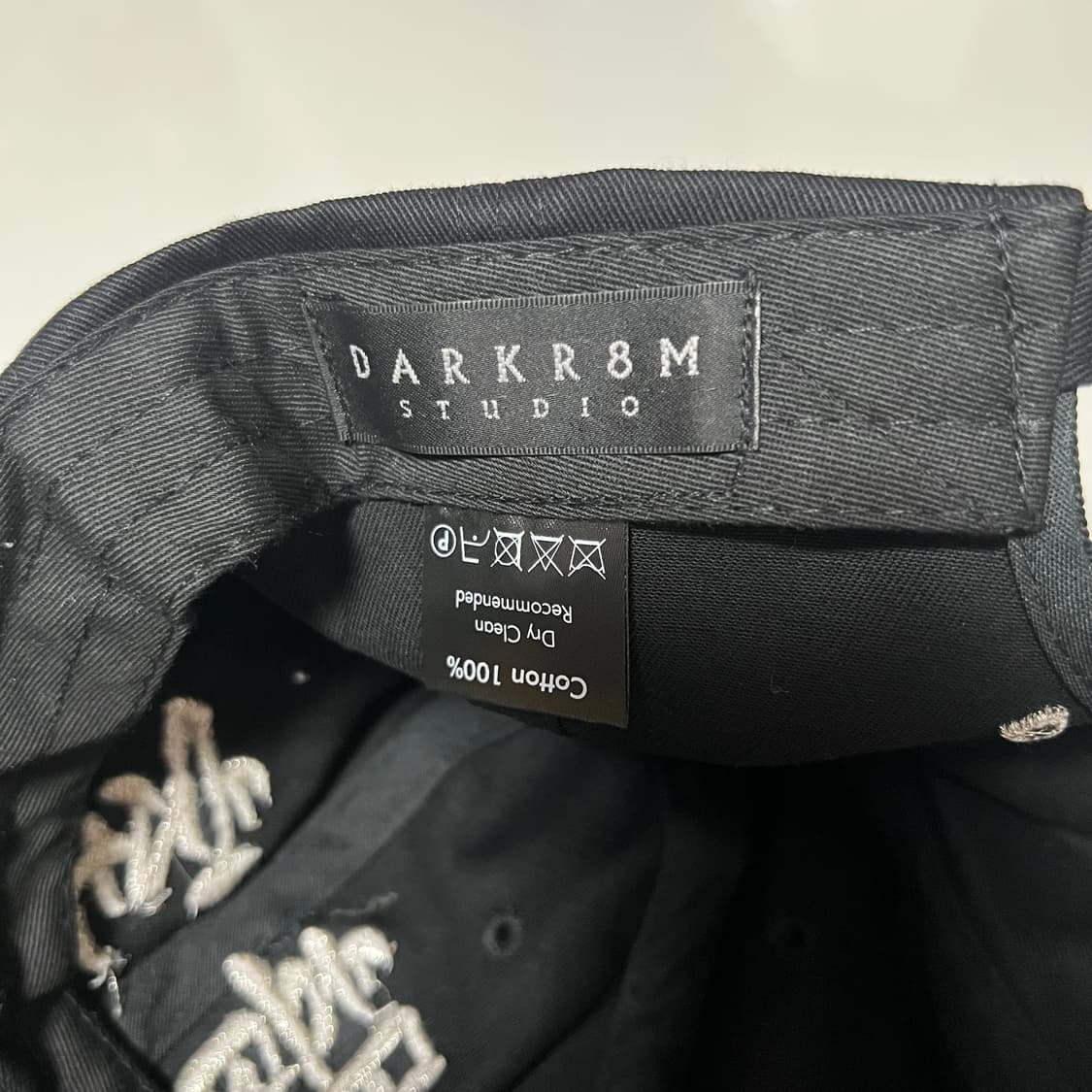 다크룸 스튜디오 실버 로고 캡 암실 초판 모자 DKRM-001 상품이미지3
