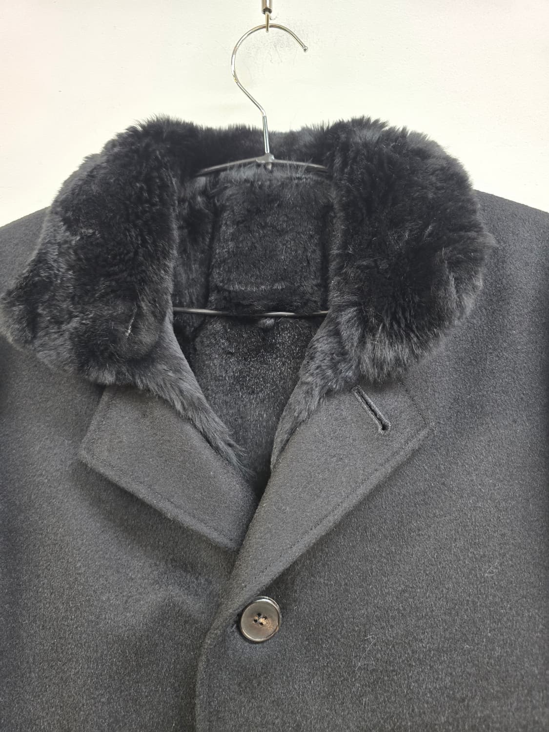 니나리치 원단 캐시미어 100% 머스크랫 퍼내피 맞춤 코트 상품이미지5