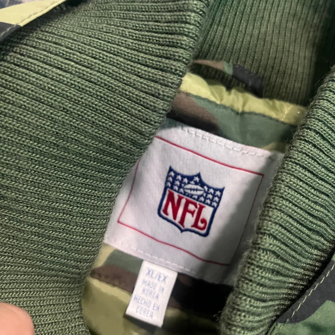 XL NFL 탬파베이 버커니어스 카모 자켓/W2691 상품이미지4