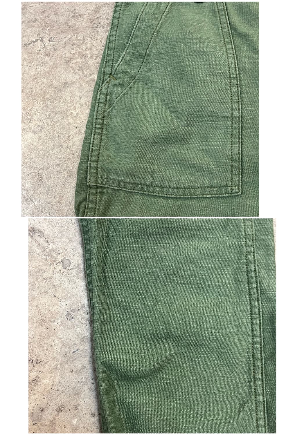 오어슬로우 퍼티그 팬츠 카키 S #csz3485 상품이미지7