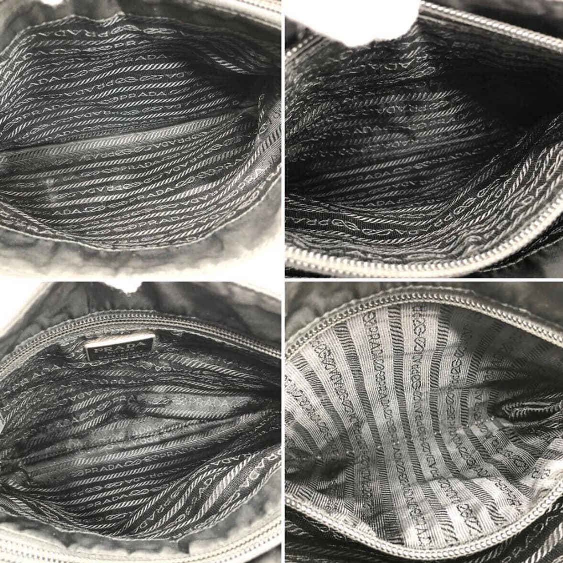 프라다 블랙 나일론 토트백 숄더백 상품이미지9