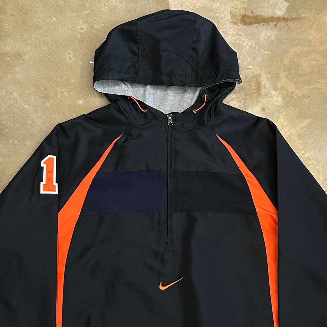 XL 나이키 올드스쿨 반집업 후드 아노락 상품이미지1