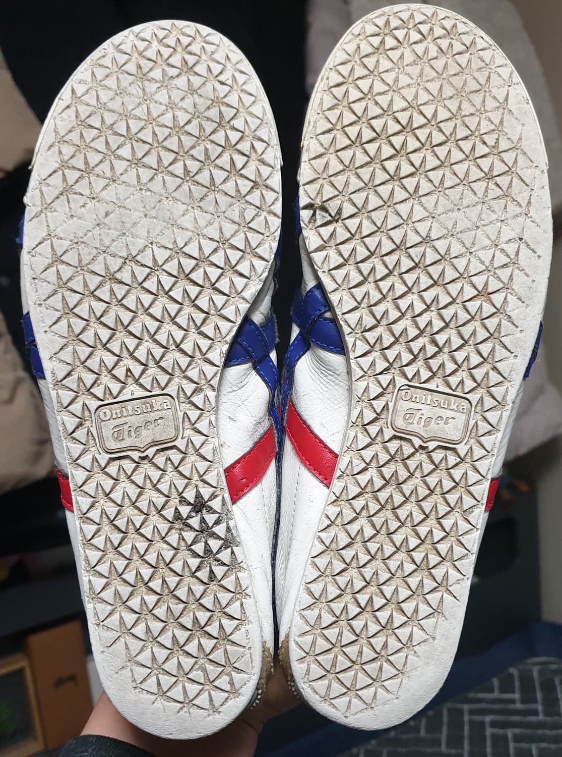 오니츠카타이거 멕시코66 화이트 다크블루 (255) 상품이미지5