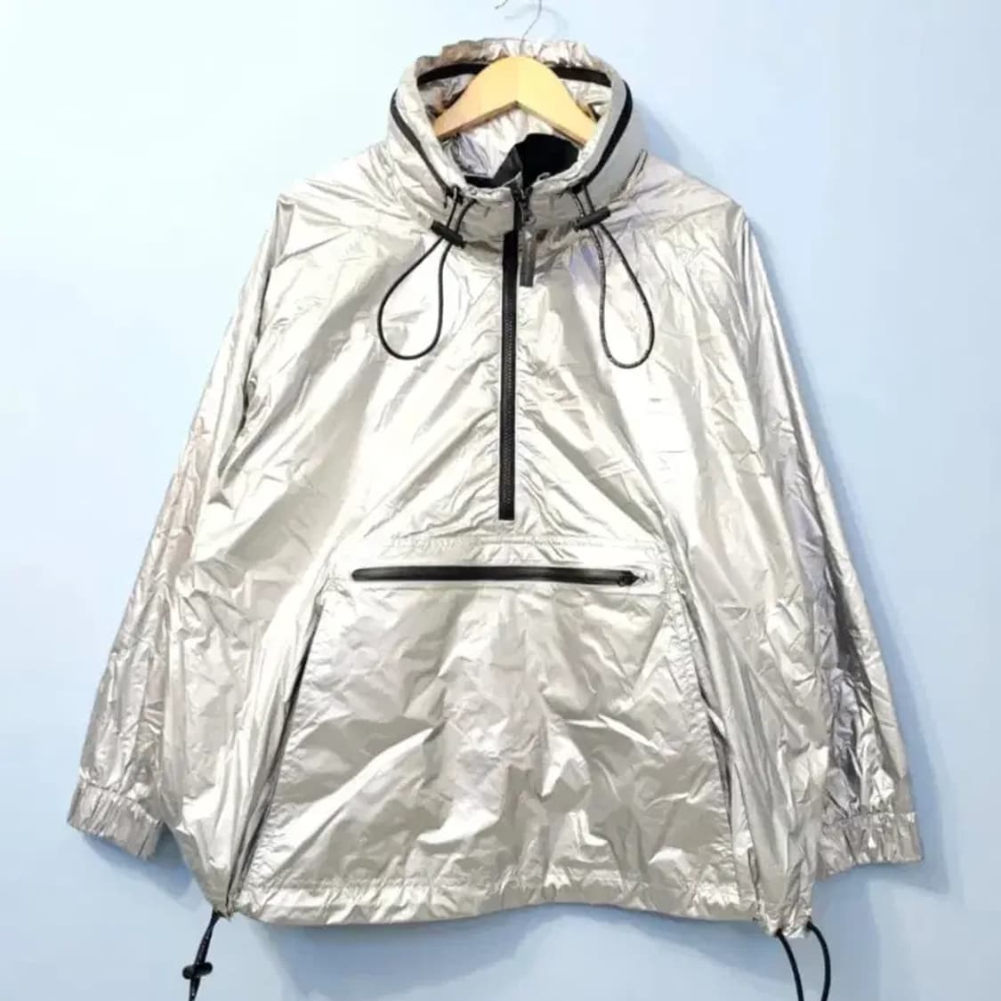 아디다스 스텔라맥카트니 실버 메탈릭 아노락 55반 상품이미지3