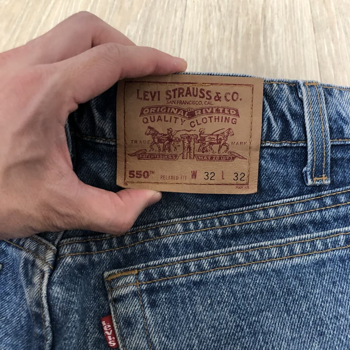 (31) 90's 리바이스 Levi's 미국제 550 릴렉스드핏 데님 상품이미지10