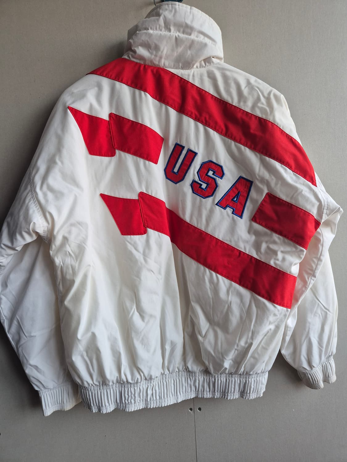 Adidas 아디다스 90s USA Olympic team 성조기 점퍼 상품이미지4