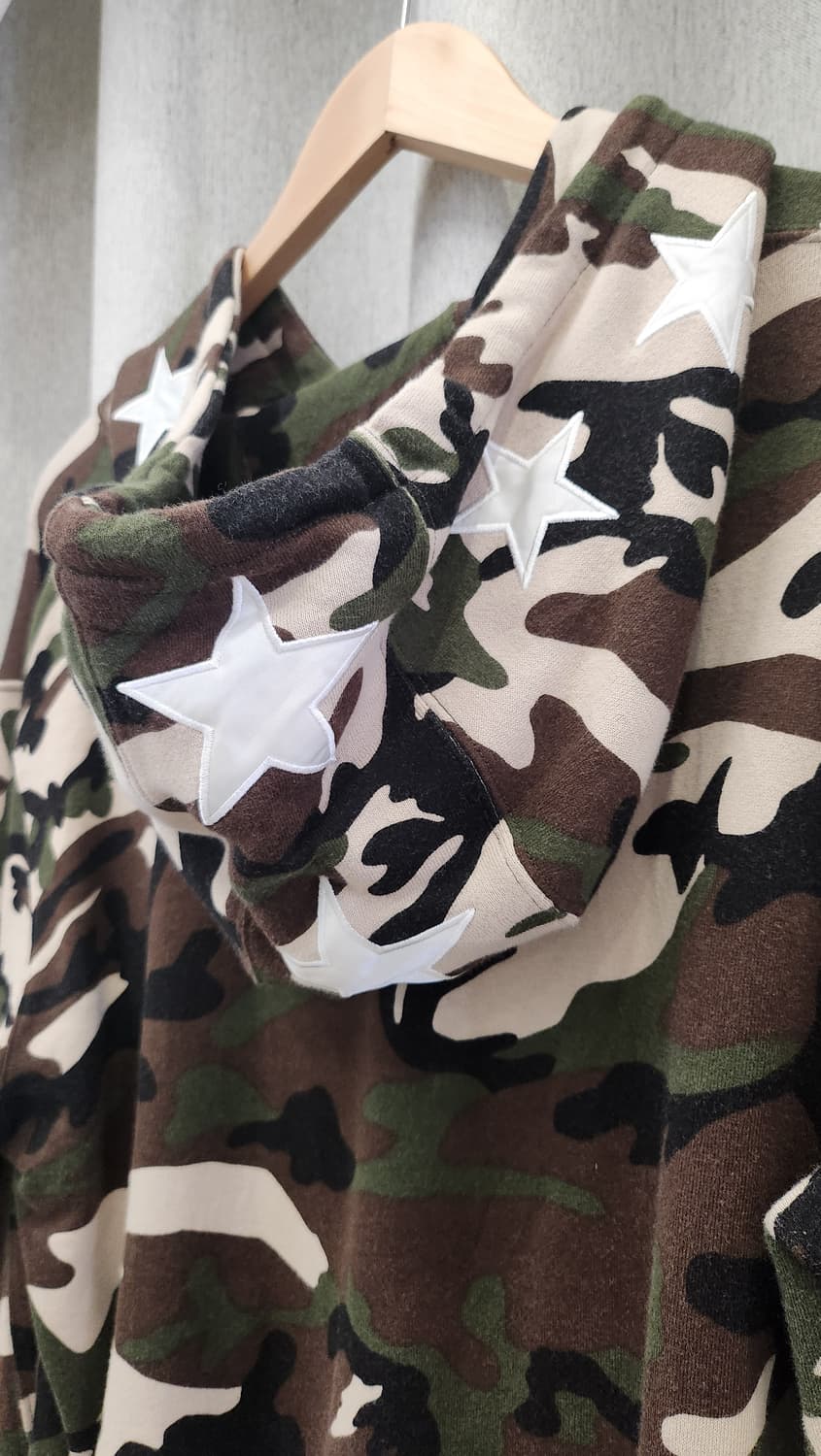 F.C.R.B. CAMOUFLAGE STAR PULLOVER HOODY 상품이미지3