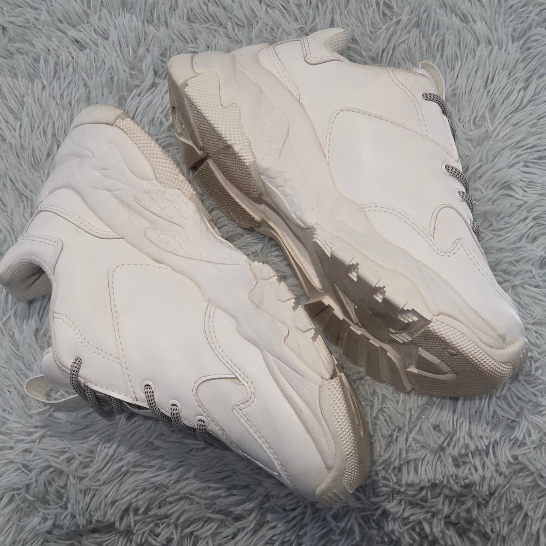 6w-20:MLB 청키로우 뉴욕양키스 화이트 MLB23cm-키높이5cm 상품이미지7