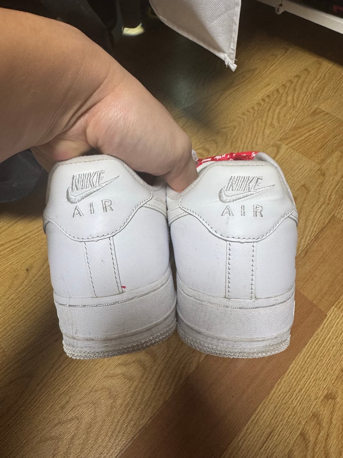 [265]나이키x슈프림 포스로우 화이트 상품이미지3