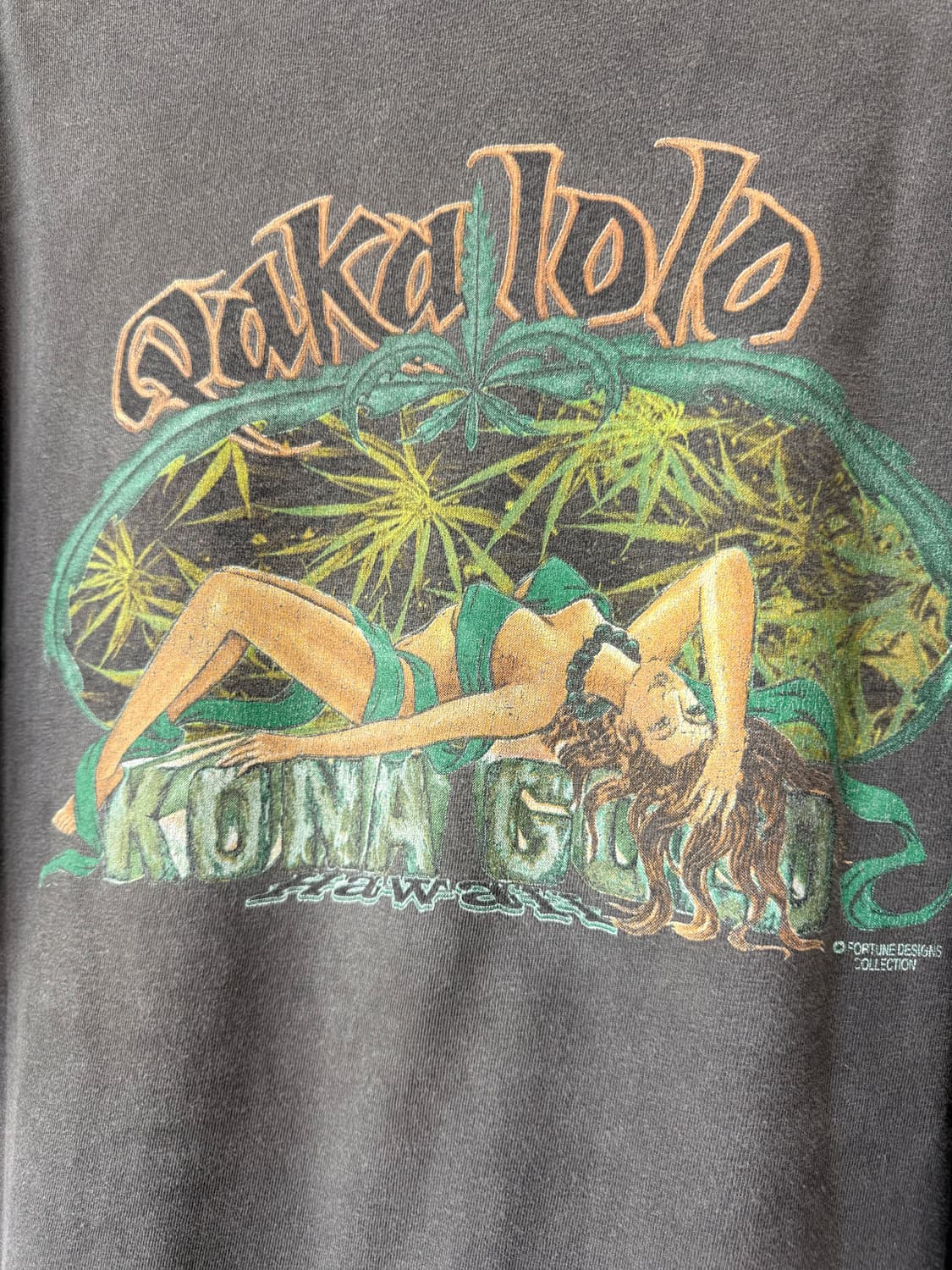 [XL] 00s Hanes Beefy-T "Pakalolo Kona Go 상품이미지4