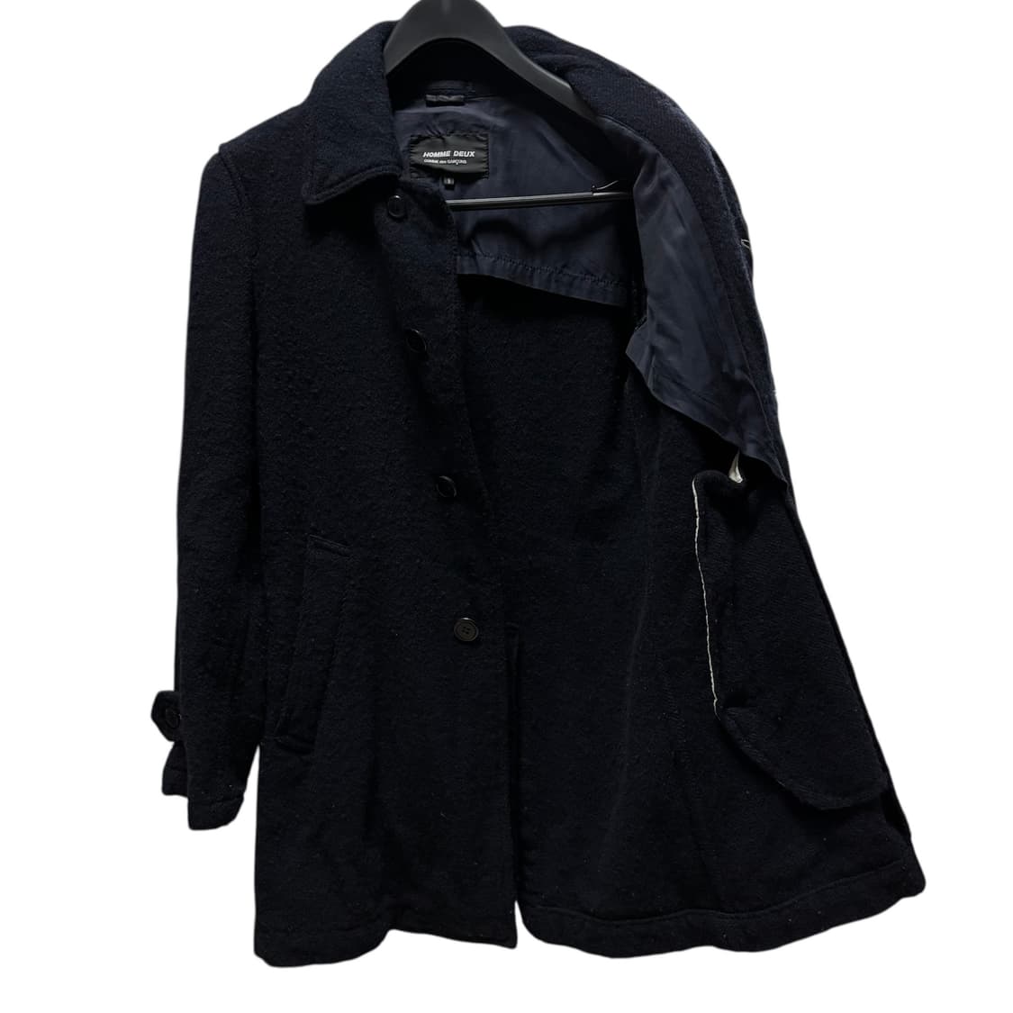 [S] 꼼데가르송 옴므 듀스 축융 울 맥코트 상품이미지4