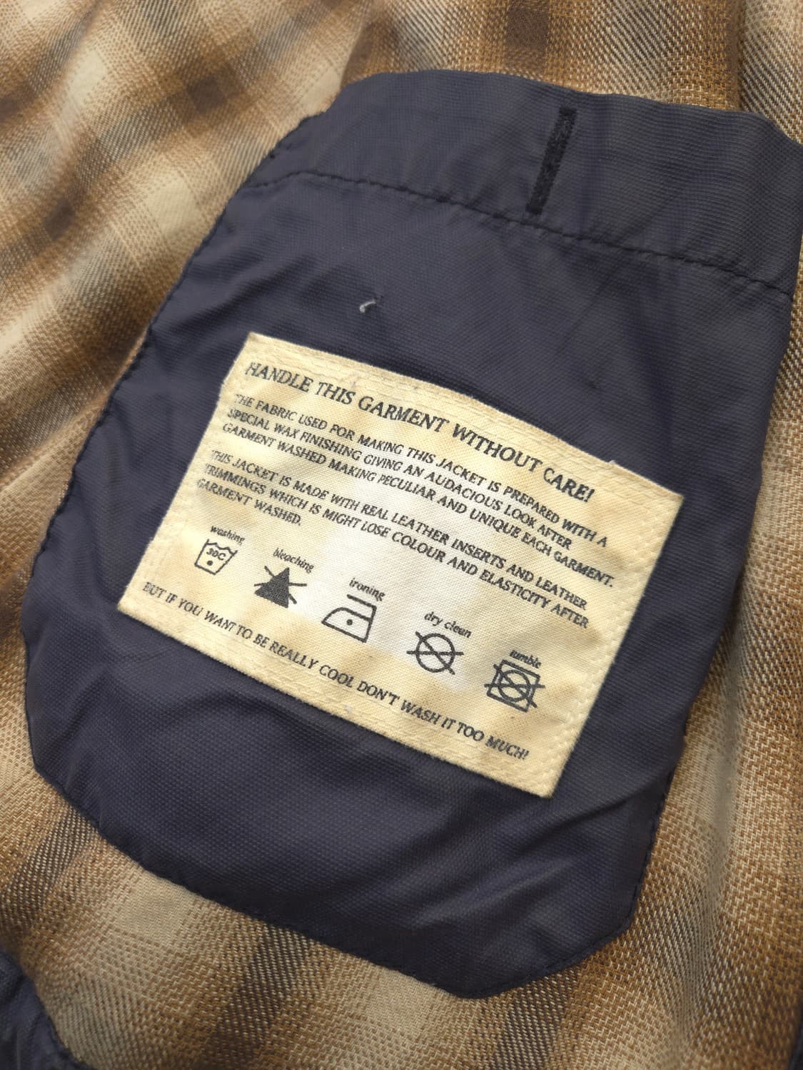 시리즈 WAXED 퀼팅 자켓 코듀로이 카라 M 네이비 상품이미지7