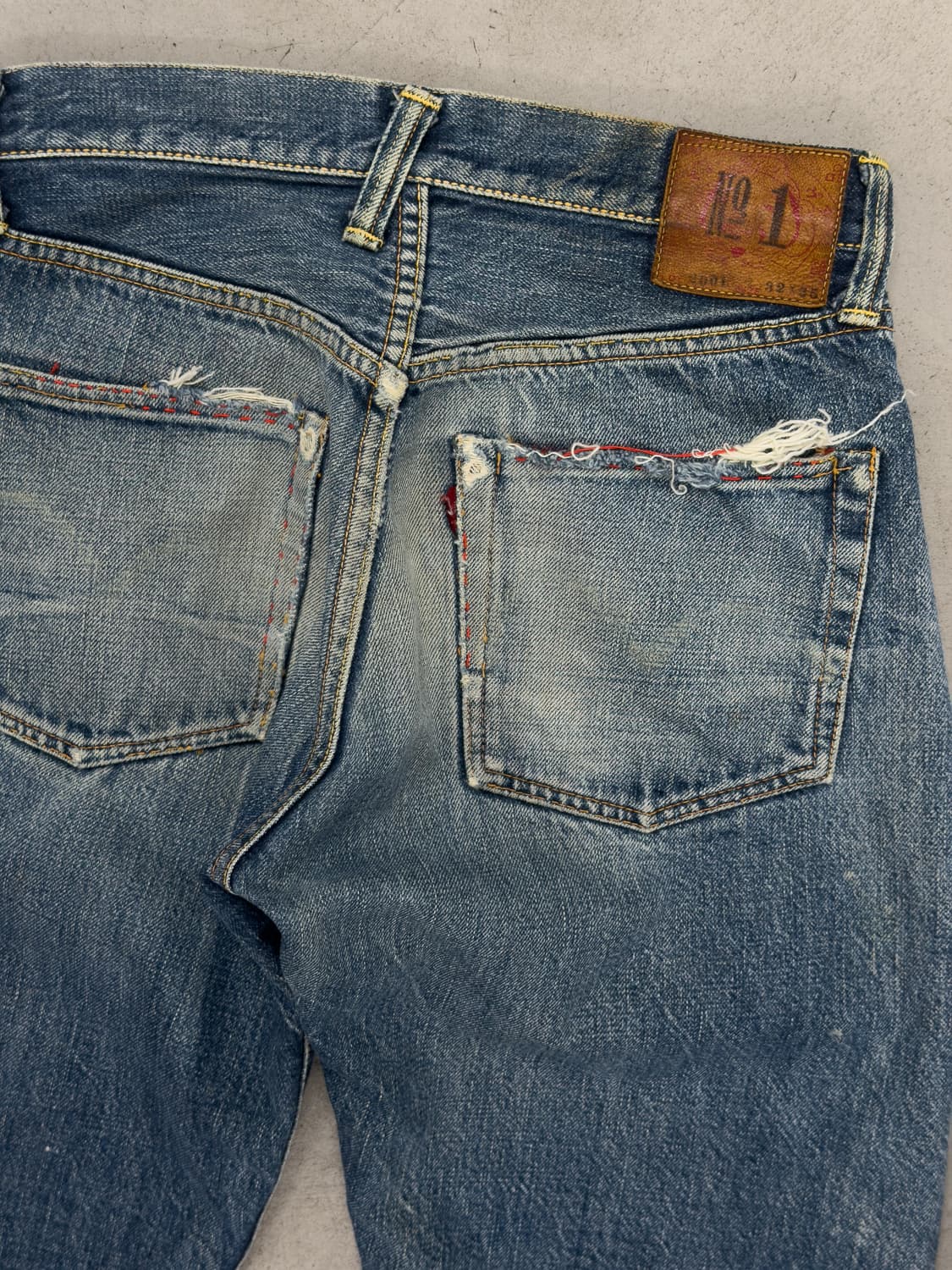 90s 에비수 데님 팬츠 상품이미지6