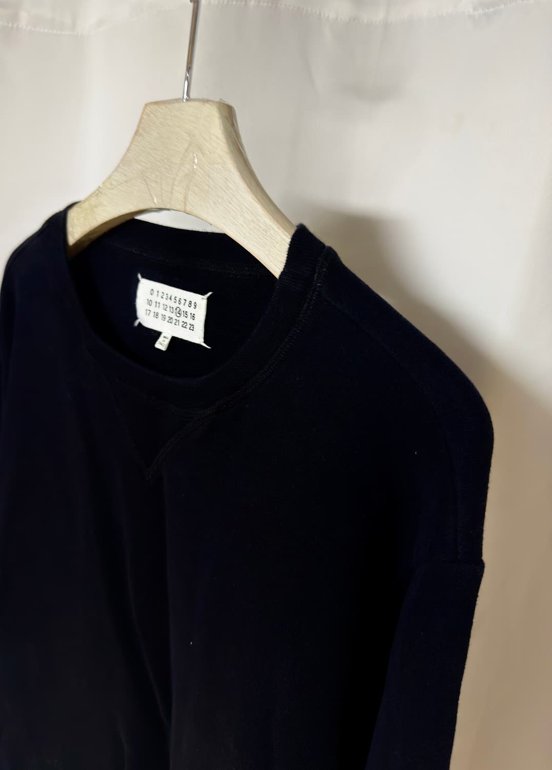 Maison Margiela 시그니처 엘보우 램레더 맨투맨 상품이미지2