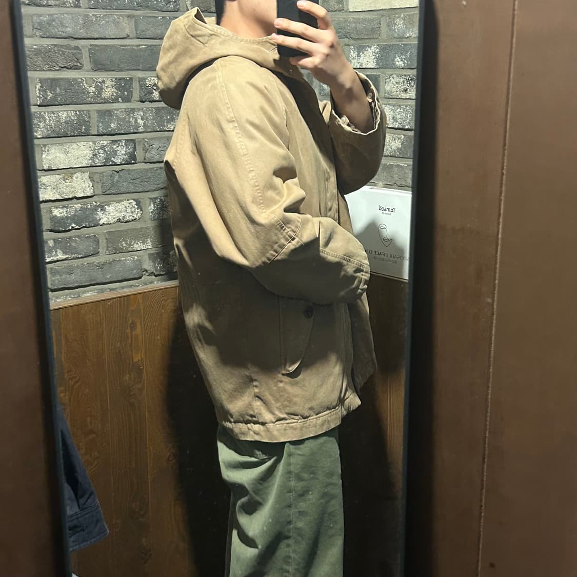 L) CP Company 씨피컴퍼니 퀼팅 안감 필드 후드 자켓 상품이미지10