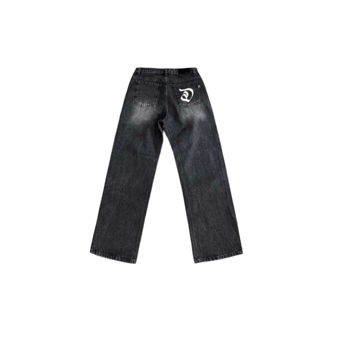 Nas raw wide denim in black 상품이미지2