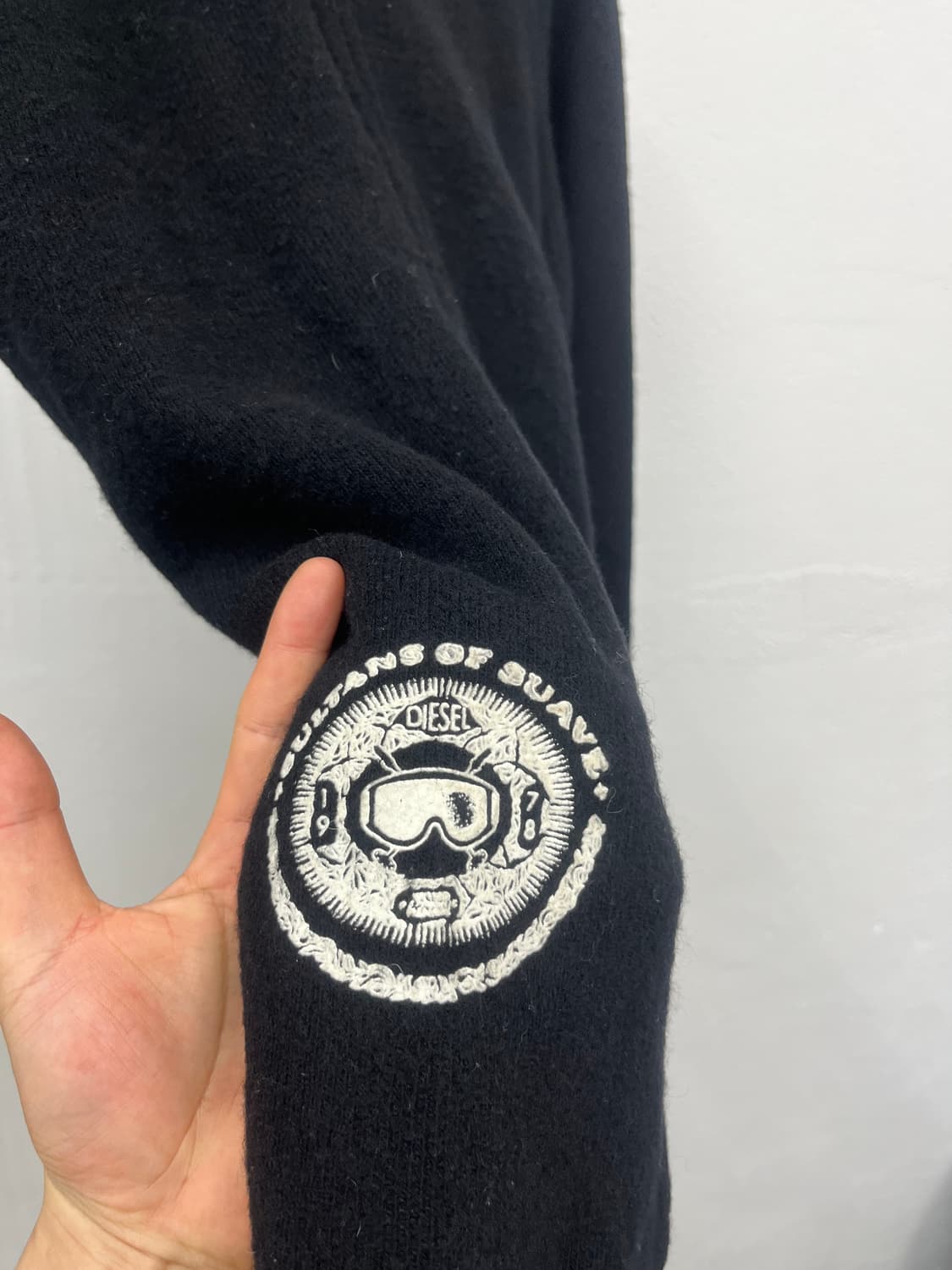 ~66) DIESEL 2WAY Y2K 니트 집업 상품이미지5