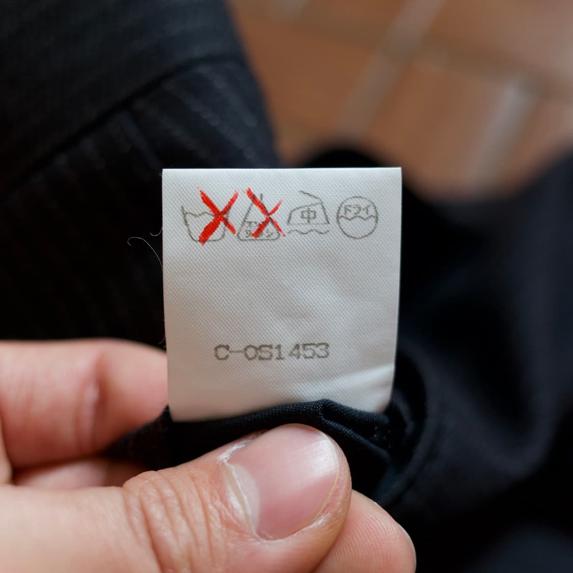 Vintage striped two-tuck wool trouser 상품이미지8