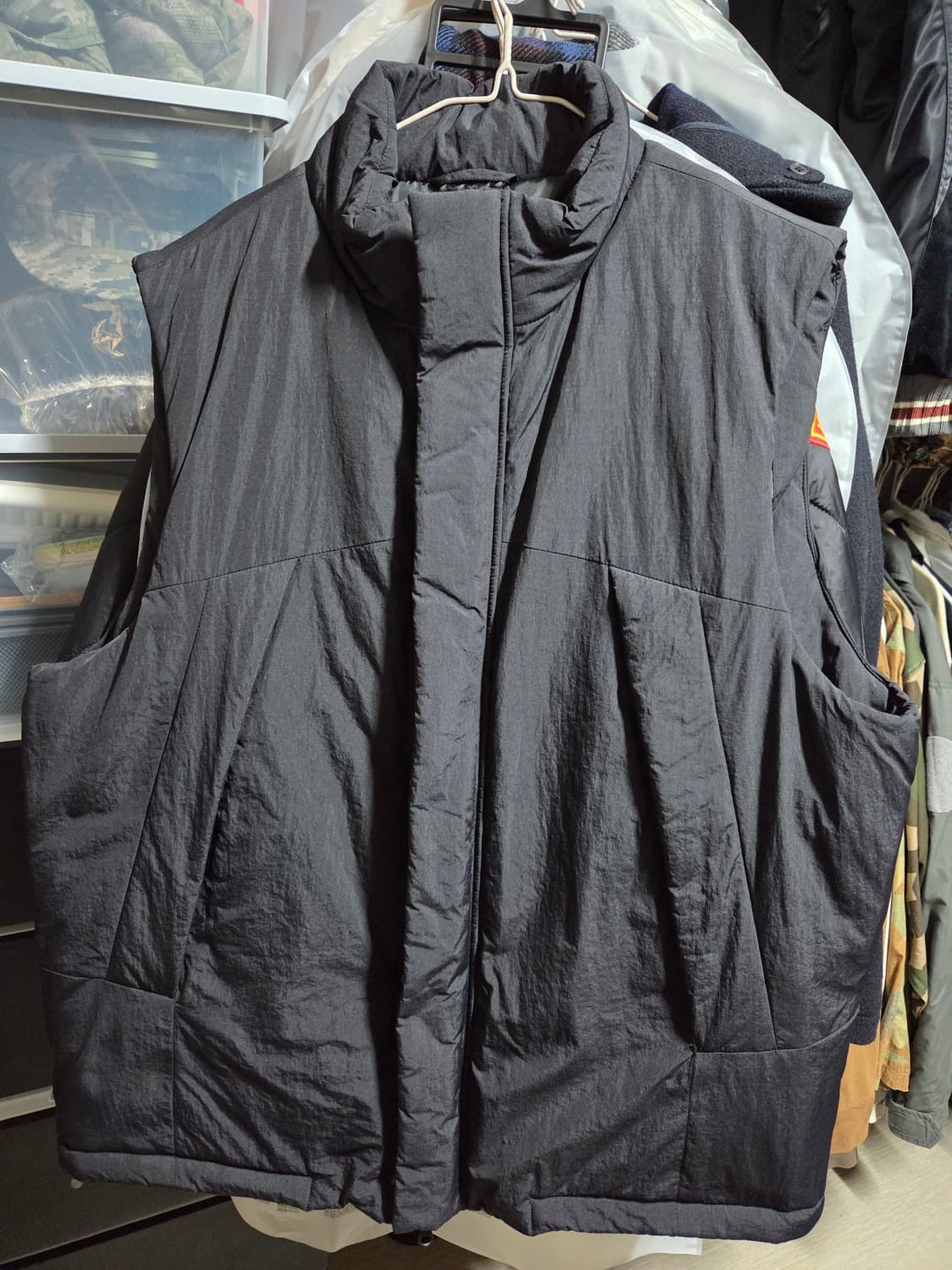 토피 3M 신슐레이트 패딩 베스트 블랙 (XL) 상품이미지1