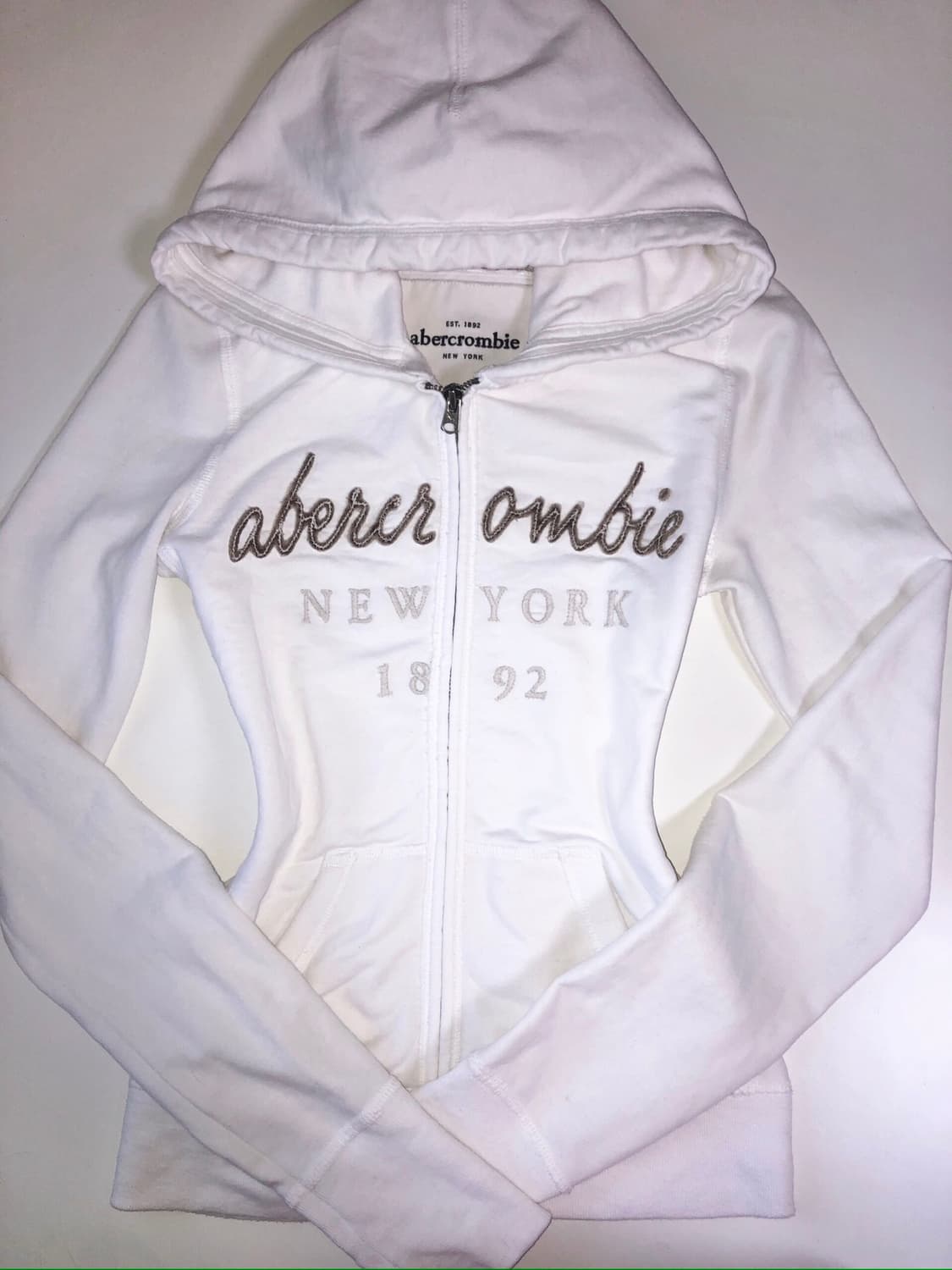 대대장 아베크롬비 바닐라맛 딱붙핏 투웨이 후드집업 xs 상품이미지2