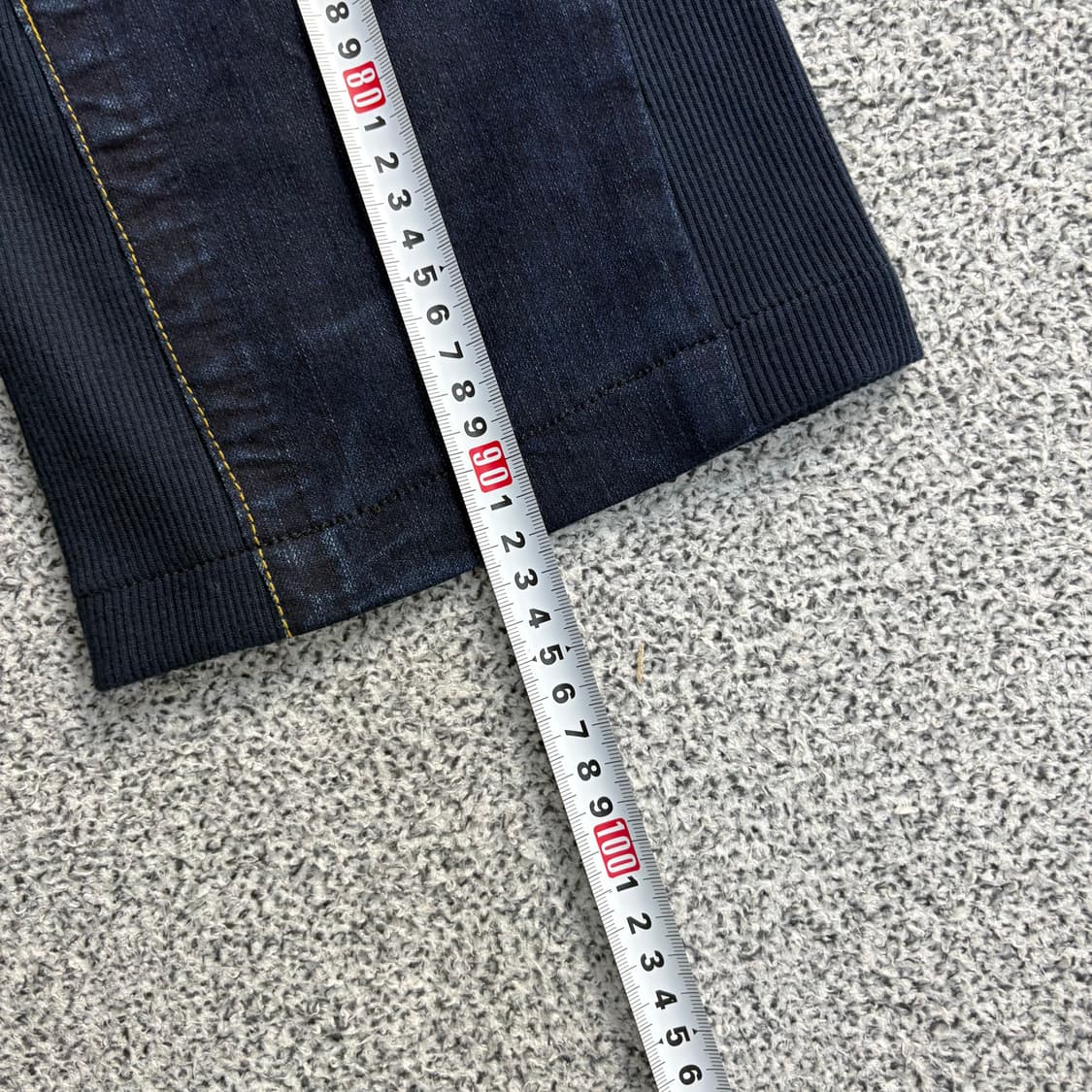 26 트루릴리젼 부추컷 진청 데님 0312J 상품이미지8