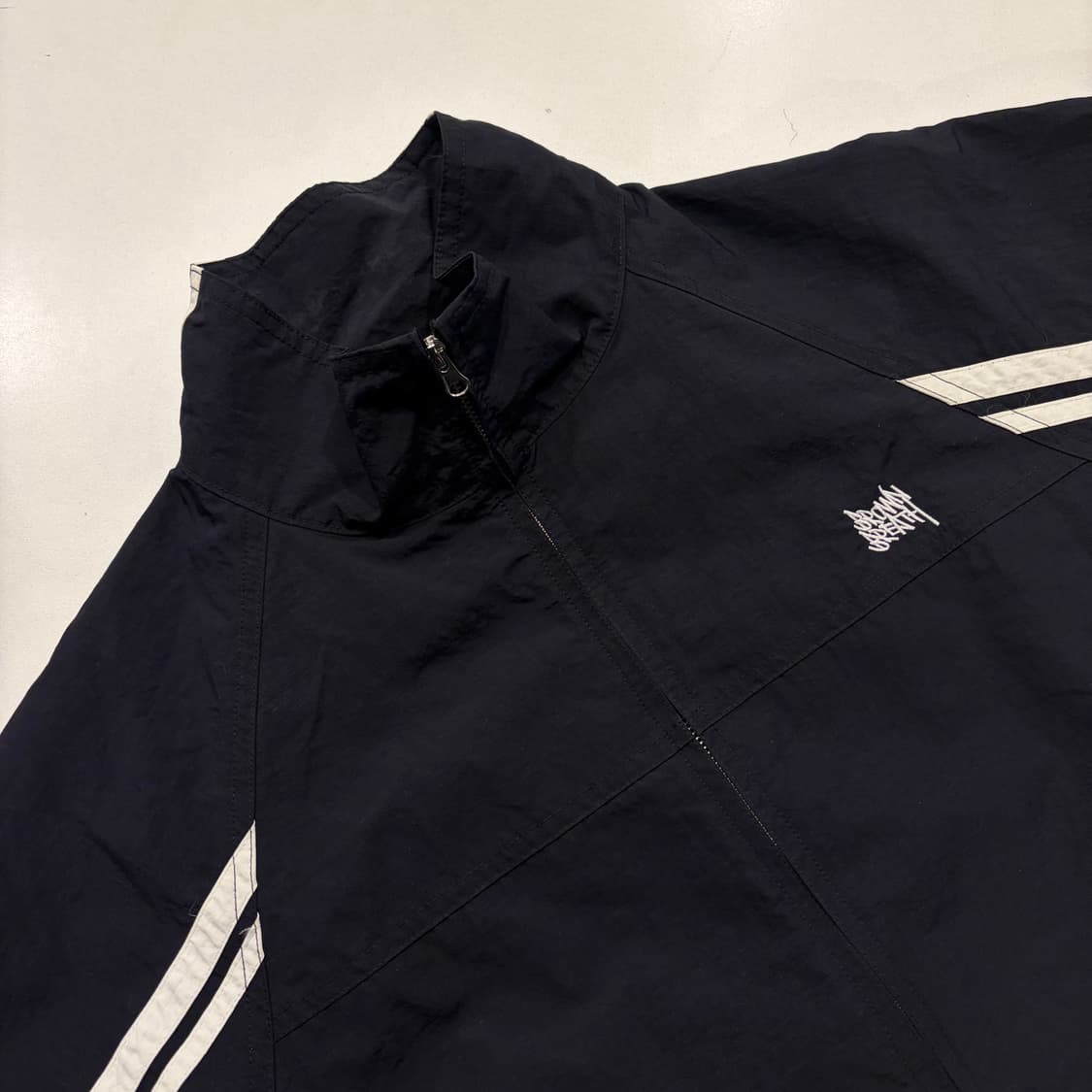 [M] 브라운브레스 블랙 트랙 바람막이 자켓 D164 상품이미지3