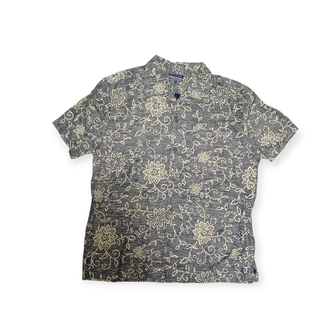 The wave is forever 플라워 패턴 반팔 셔츠 상품이미지1