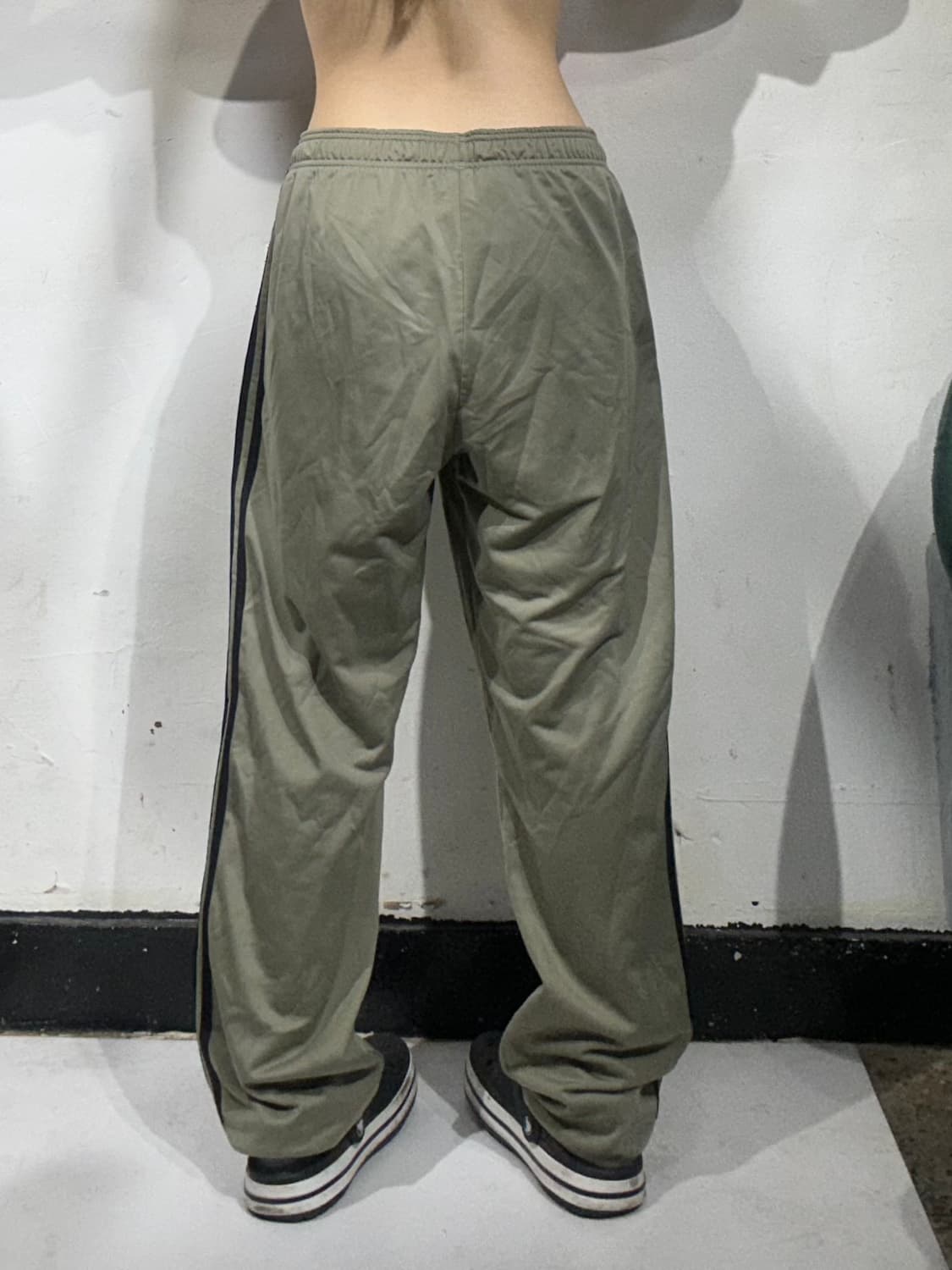 아디다스 연카키 블랙 삼선 트레이닝 팬츠 L 상품이미지3