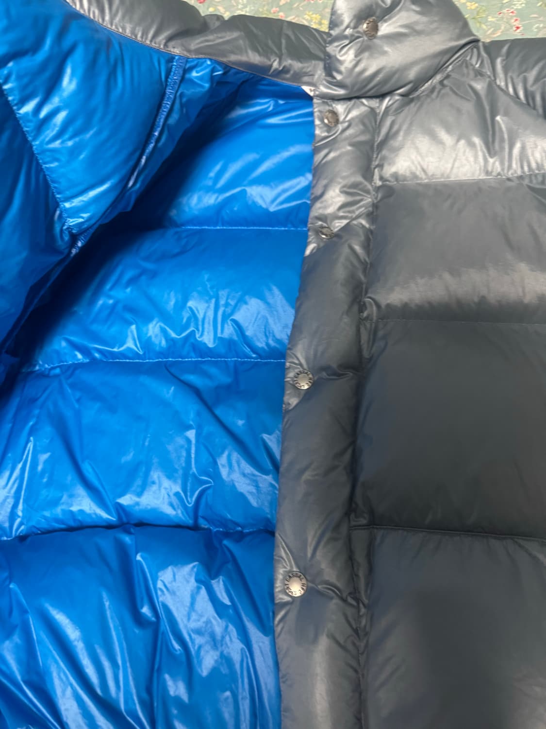 [M]헤리티지플로스 1972 숏패딩 실버 상품이미지4