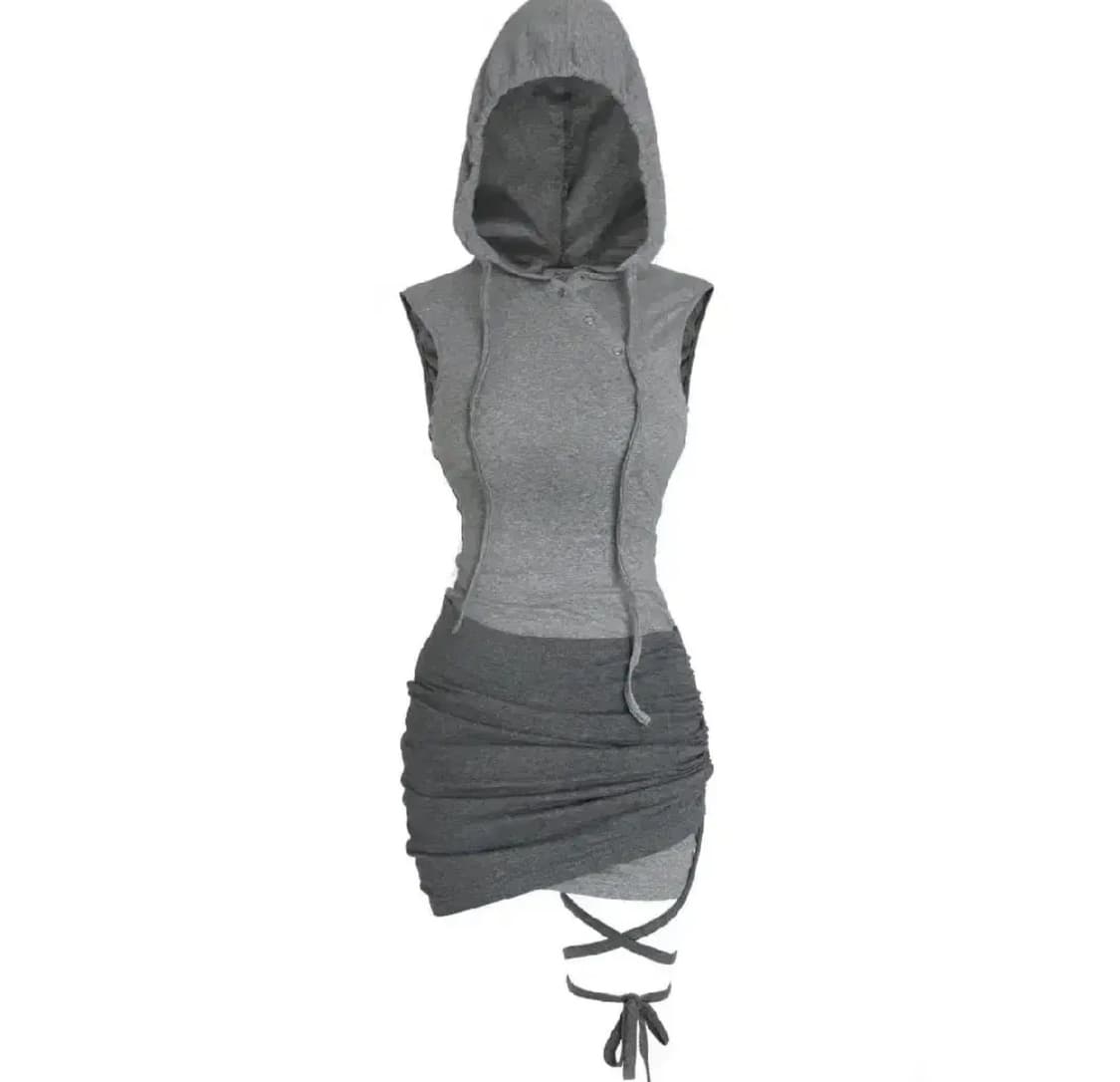 비엔프롬 랩후디 원피스 상품이미지1