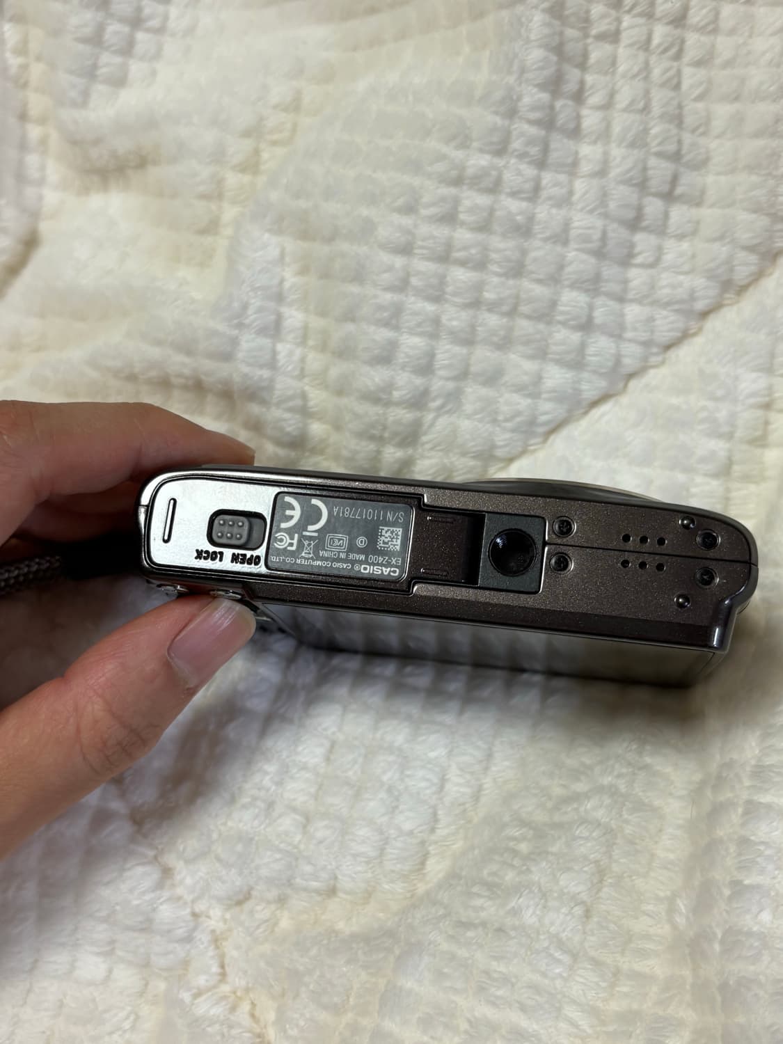 (작례🅾️) 카시오 엑슬림 Z400 브라운🤎 상품이미지5