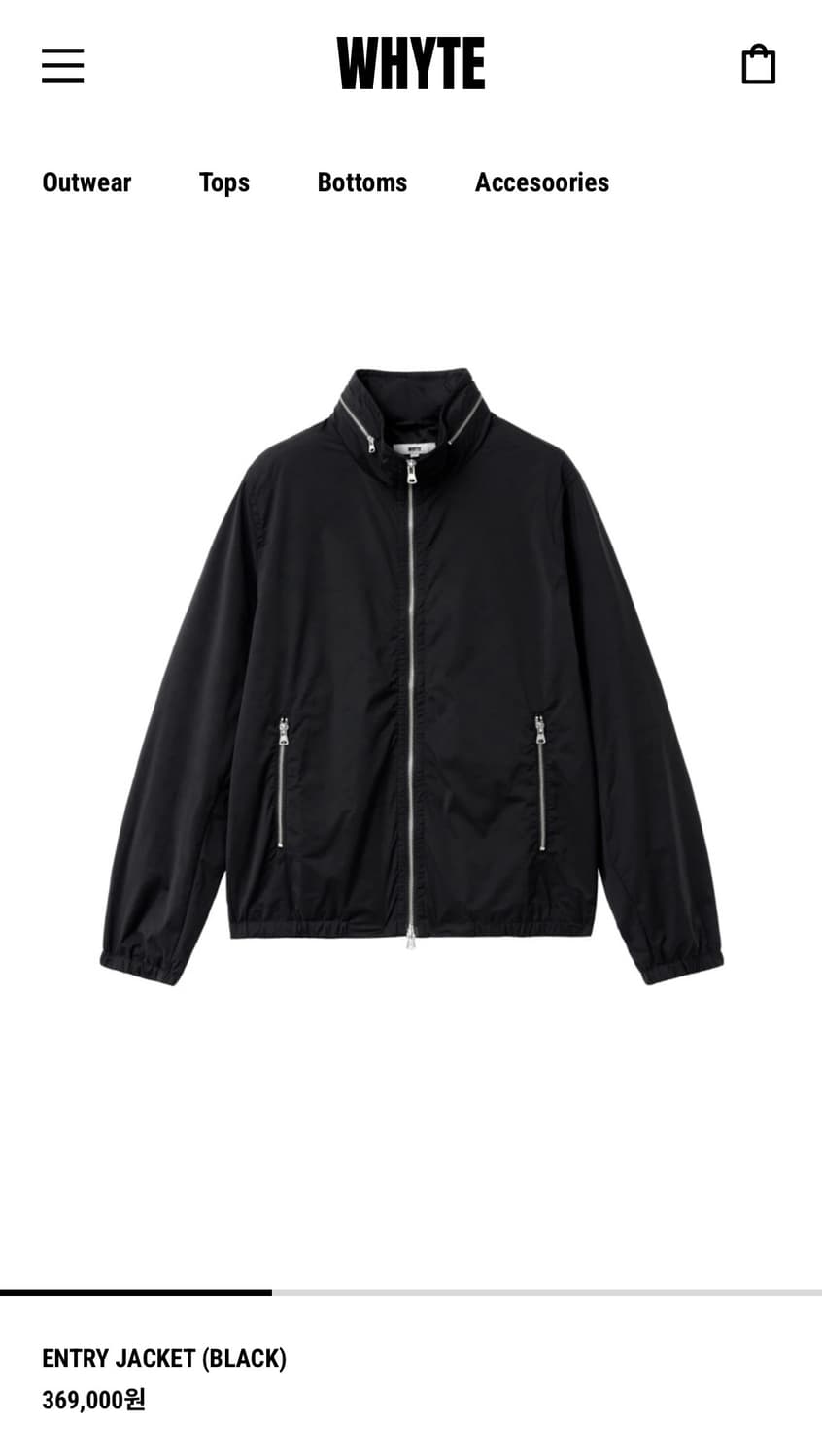 (m) whyte entry jacket 상품이미지1