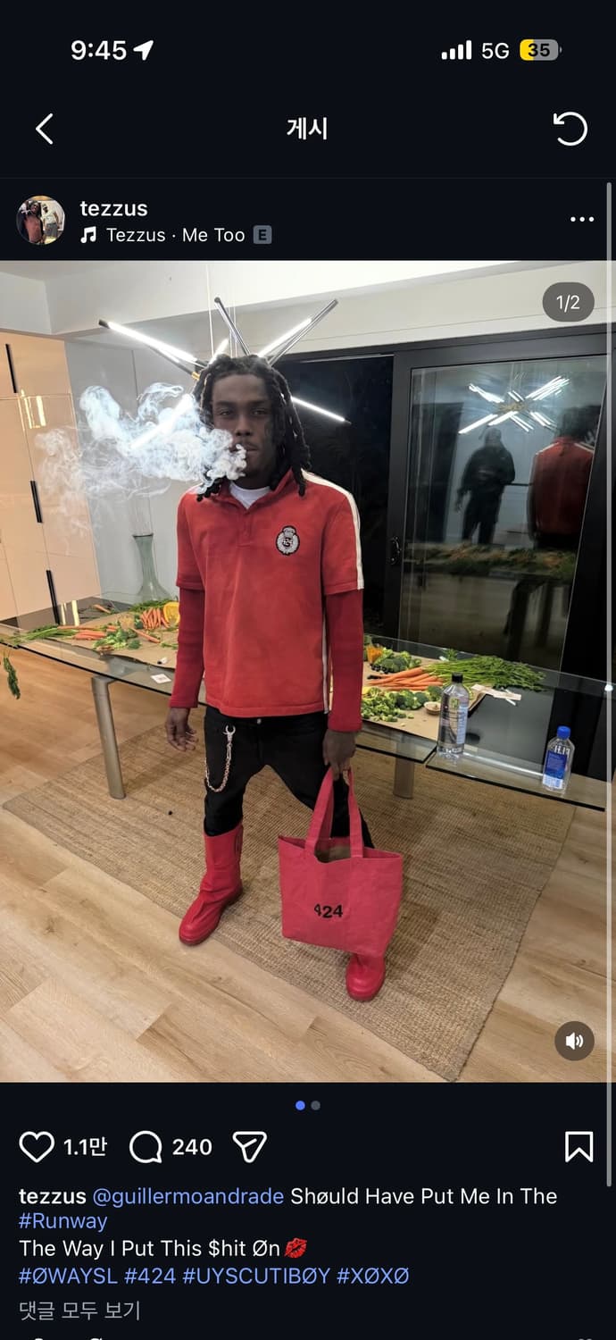 424 CREST POLO DOUBLE SLEEVE THERMAL JER 상품이미지3