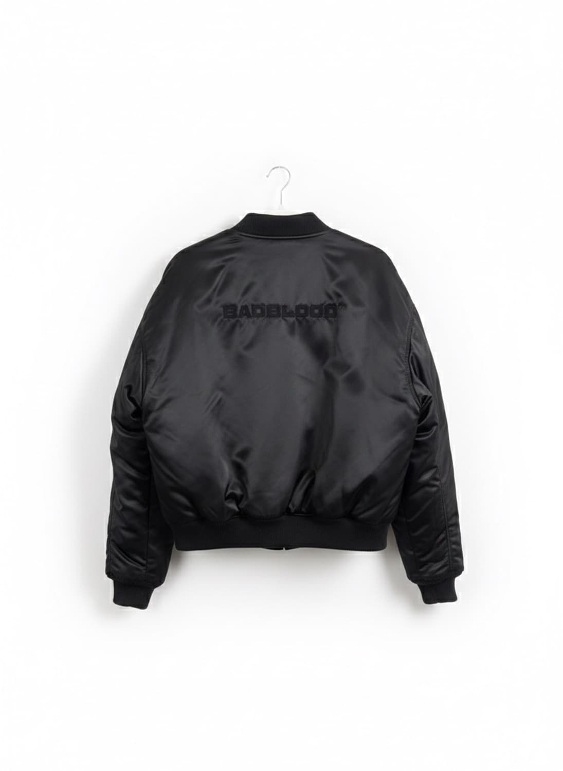 배드블러드 리버서블 페이크퍼 봄버 패딩 상품이미지1