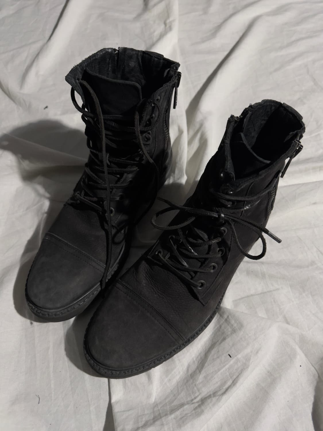 올세인츠 Lampo 더블 지퍼 아티저널 컴뱃부츠 상품이미지2