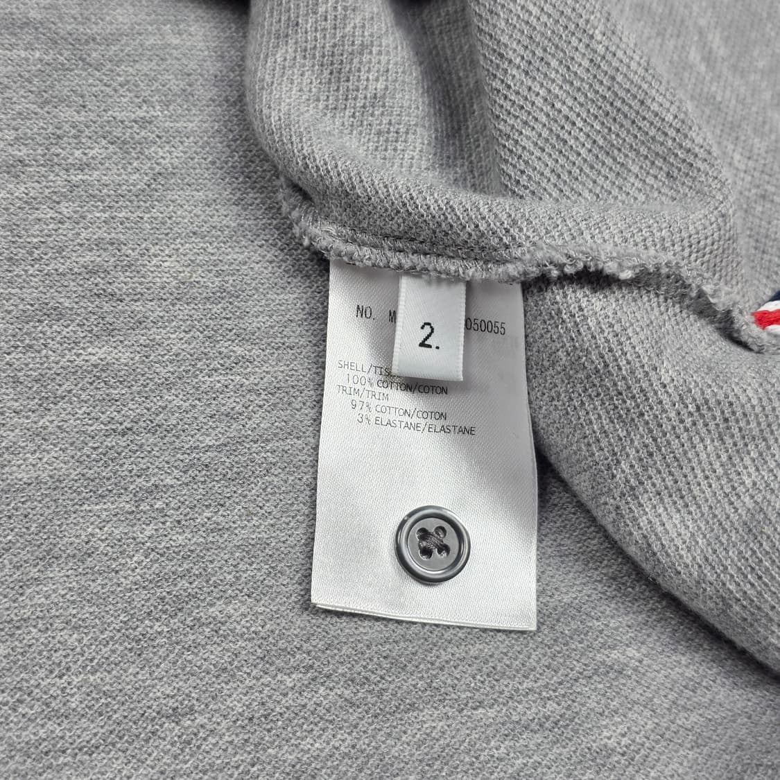 톰브라운 사이드 삼선 반팔 카라티셔츠 상품이미지6