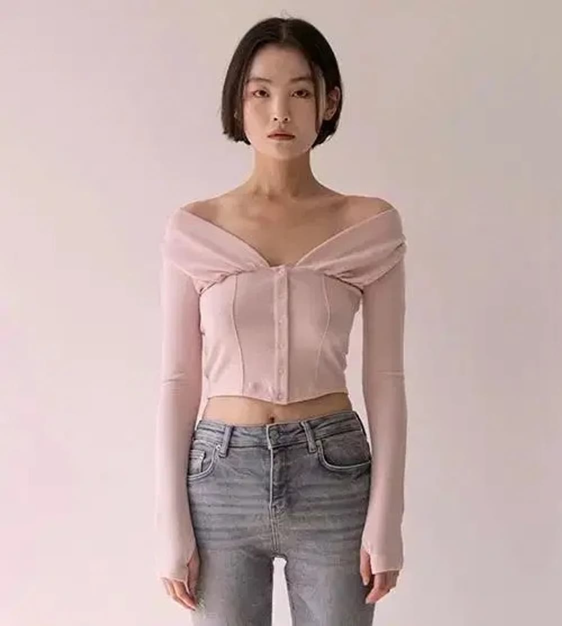 낫유어로즈 레아 가디건 상품이미지1