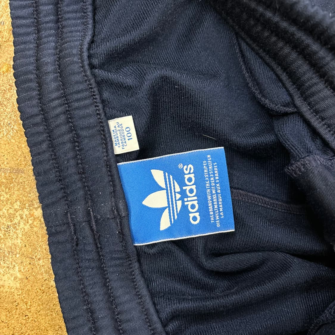 [정품/100] 아디다스 네이비 트랙 숏팬츠 반바지  상품이미지4