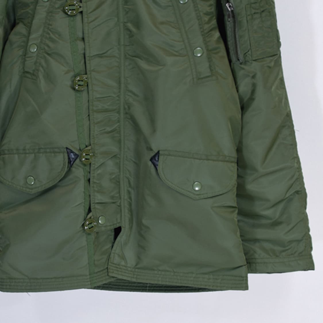 BACK NUMBER 밀리터리M-65파카 상품이미지4