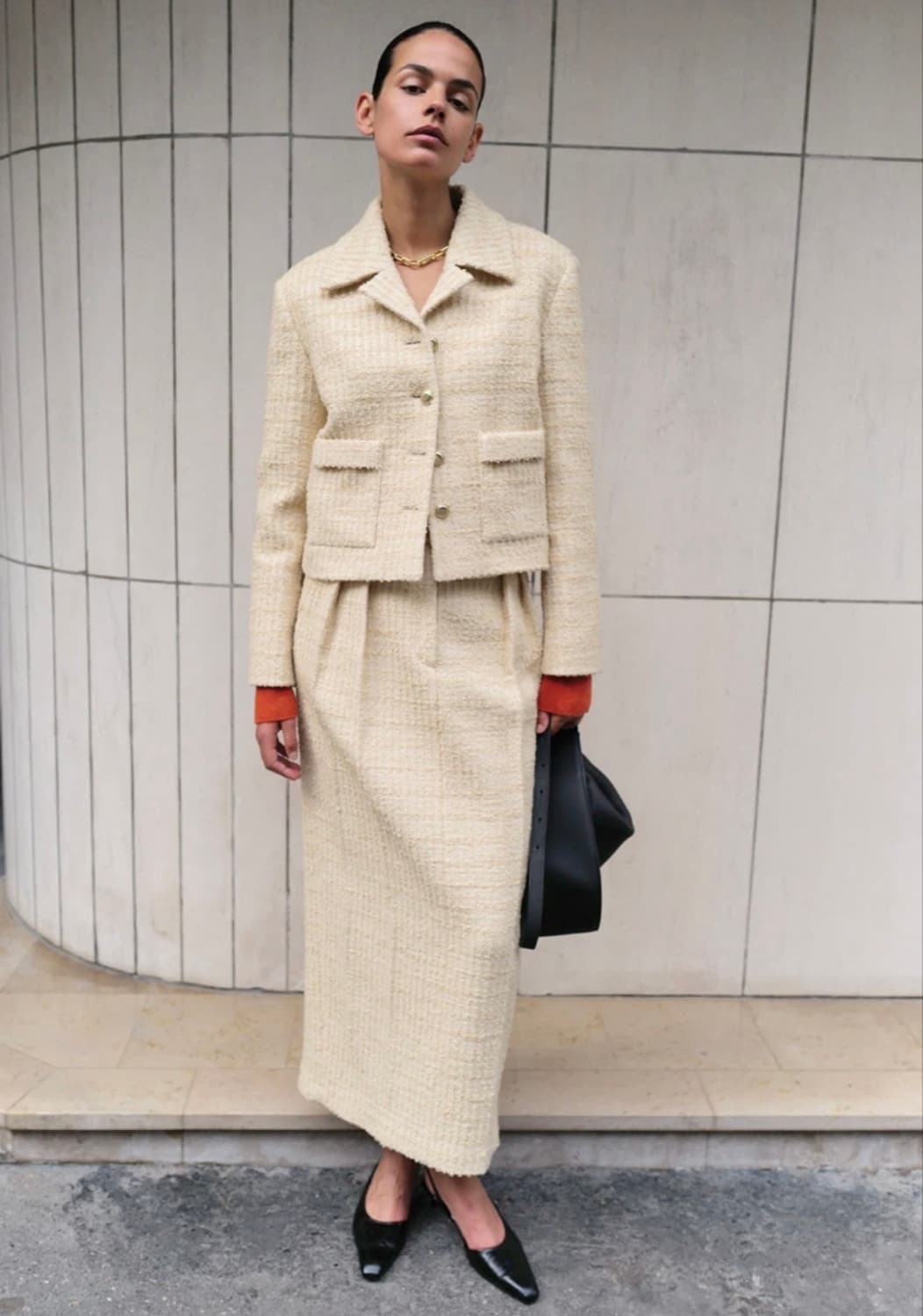 오르 트위드 자켓(새상품) 상품이미지2