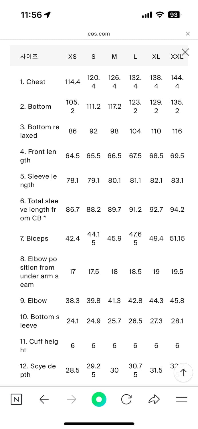 코스 워터 리펠런트 해링턴 재킷(네이비) 상품이미지2