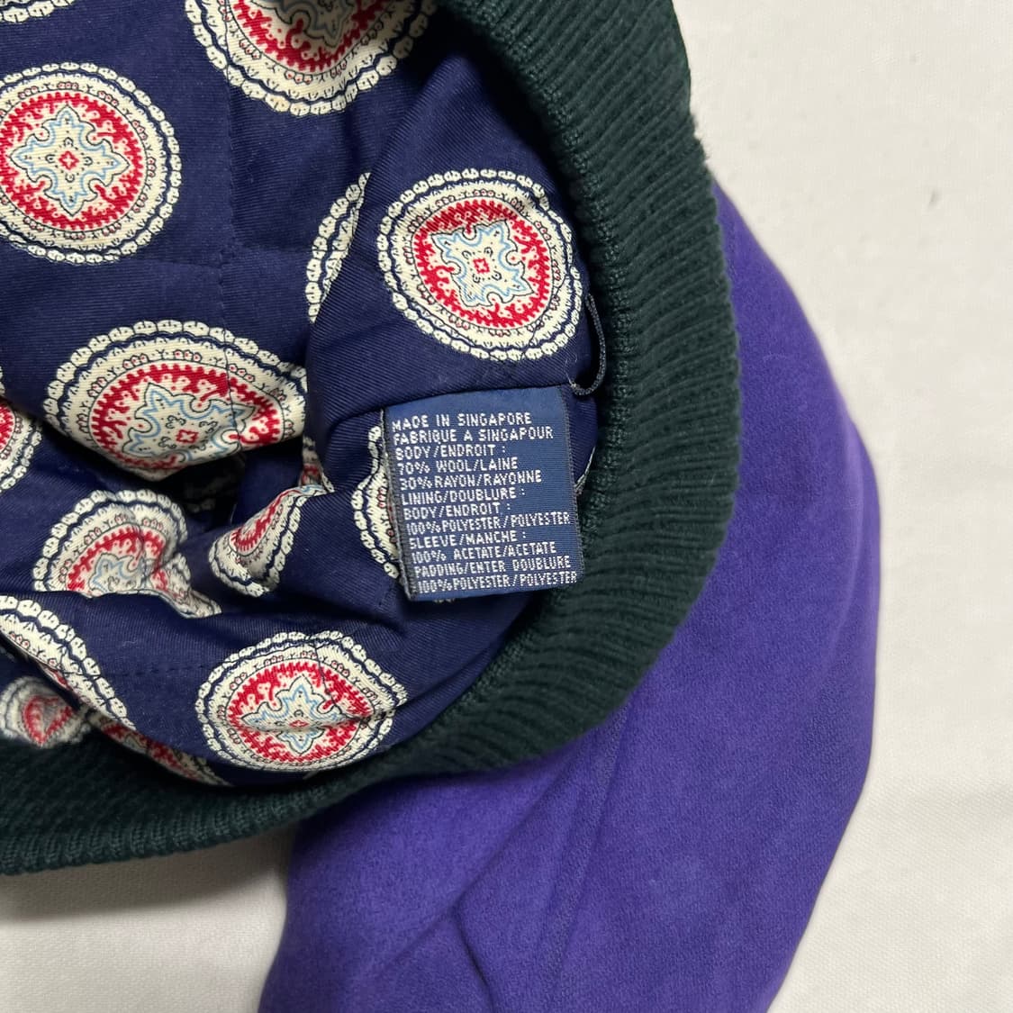 M 타미힐피거 90‘s 배색 후드 자켓 상품이미지5