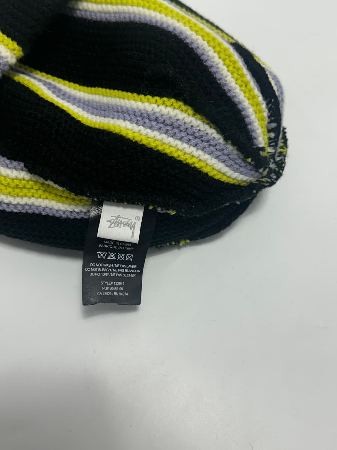 스투시 바티칼 스트라이프 비니 상품이미지7