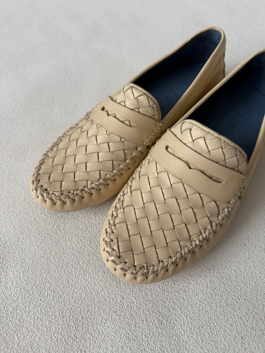 [UK6.5]가이거(GEIGER) 레더 위밍 로퍼(거의 새상품) 상품이미지6