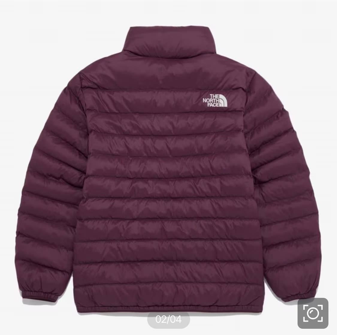 노스페이스 키즈 경량패딩 (퍼플) 상품이미지2