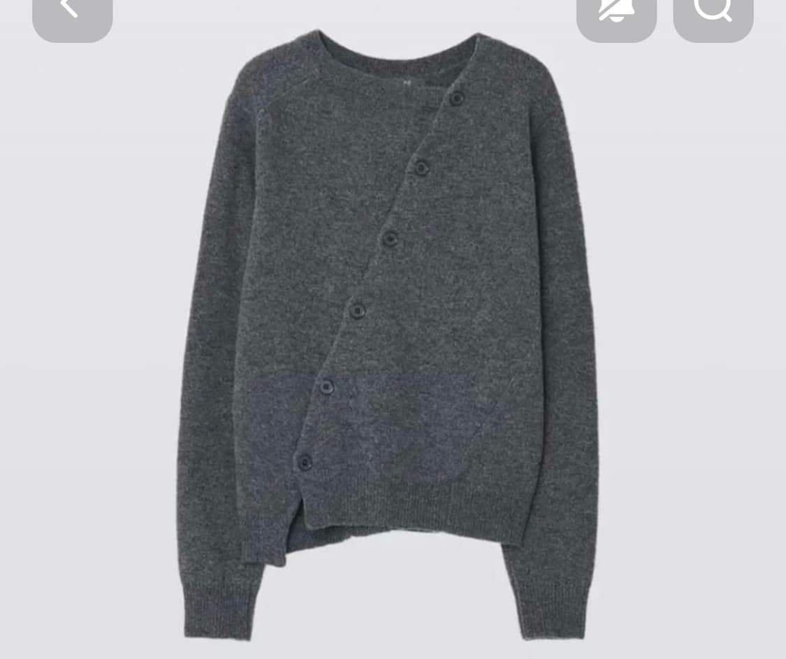 누마레 투웨이 가디건 그레이 상품이미지1