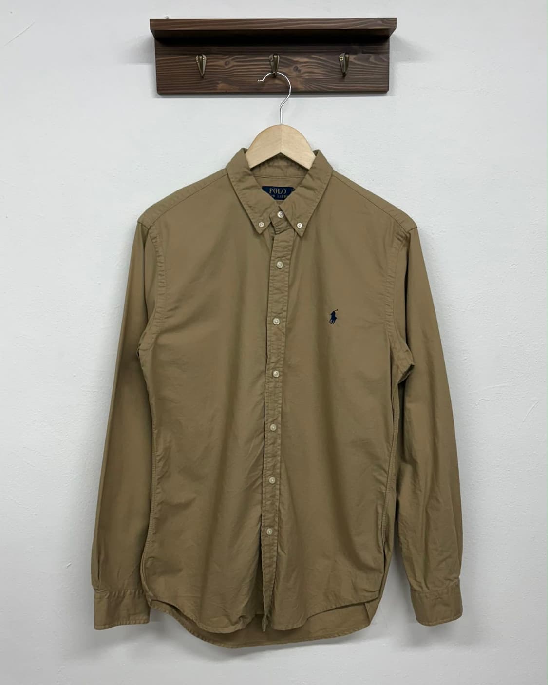 [M] 폴로 랄프로렌 브라운 슬림핏 셔츠 상품이미지1