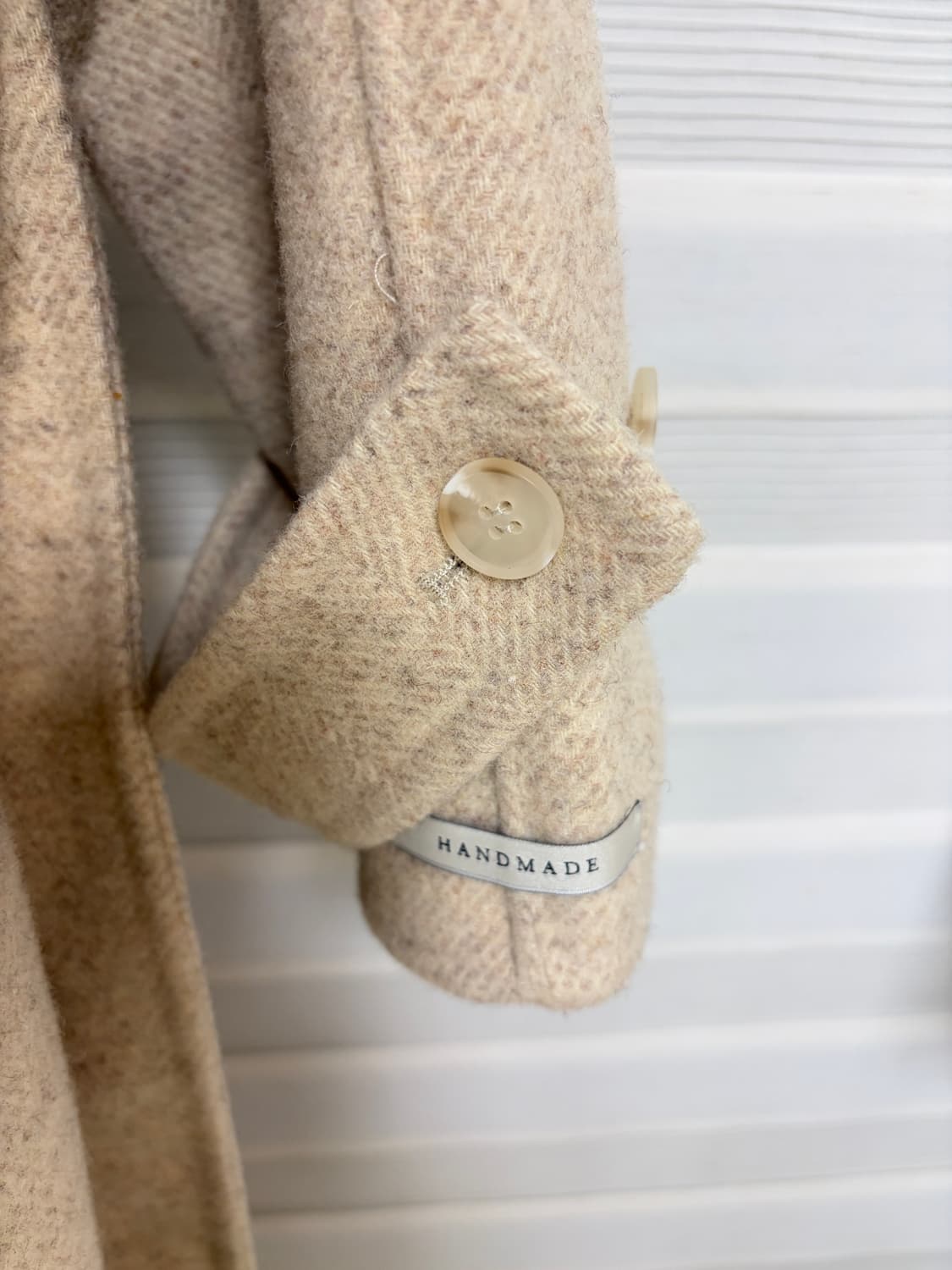 핸드메이드 울 코트 상품이미지4