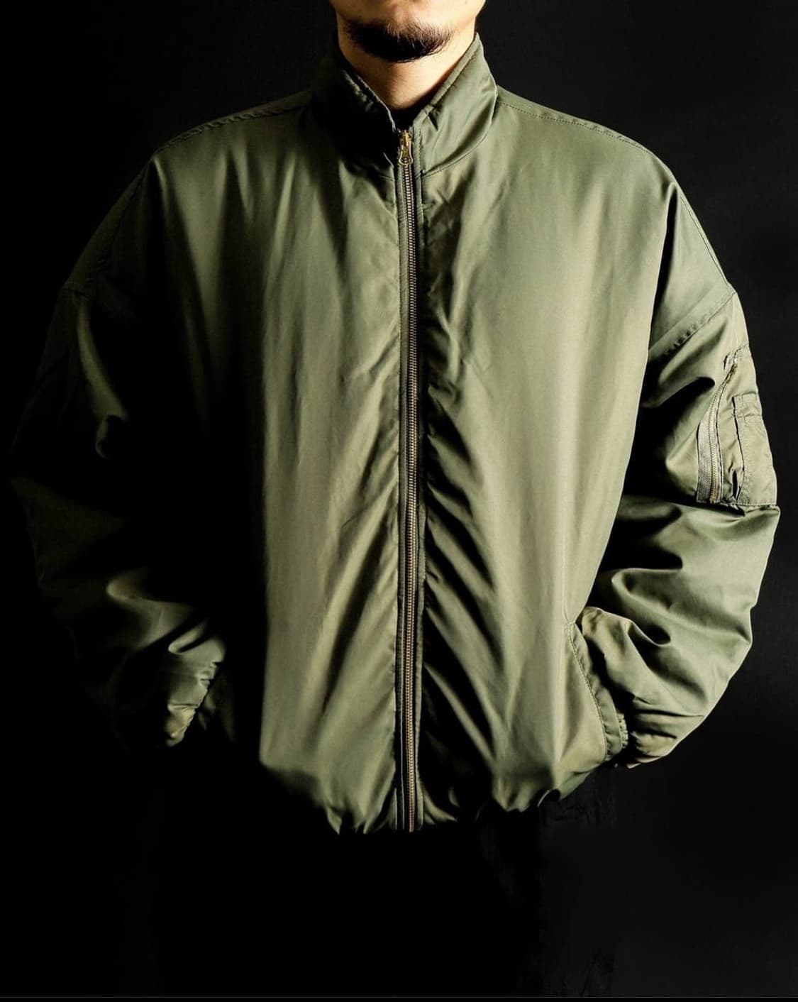 윌리 차바리아 ma-1 집업 XL 상품이미지2